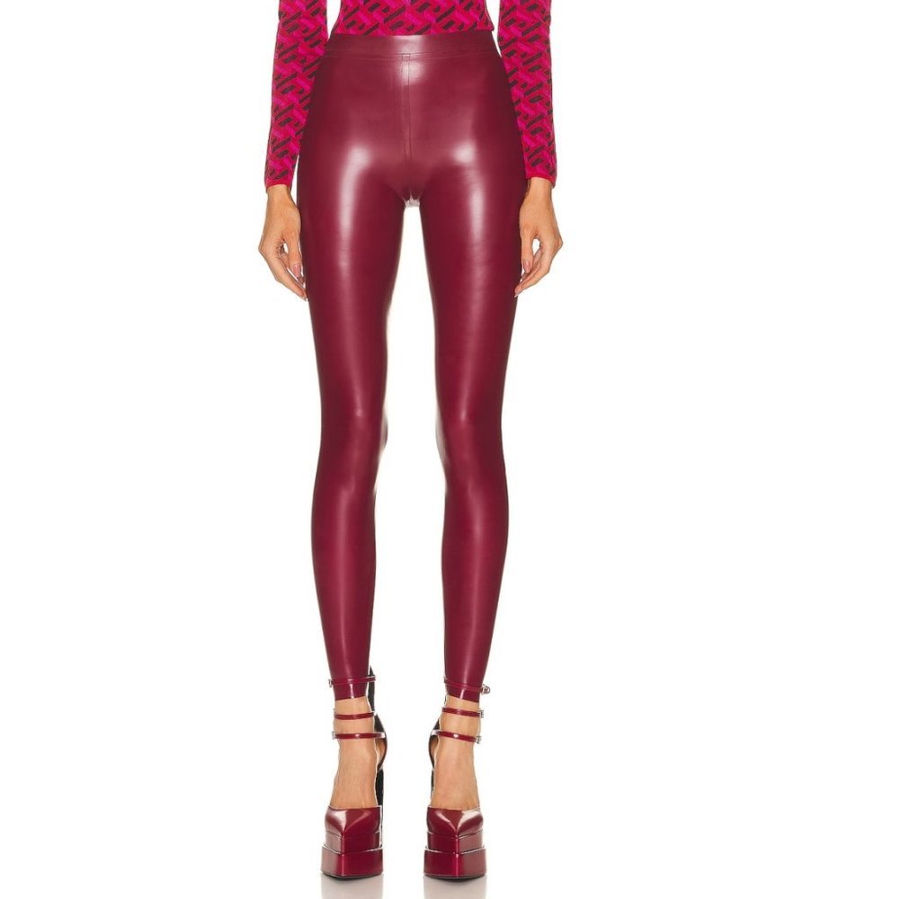 Authentic Versace Latex Leggings 💎